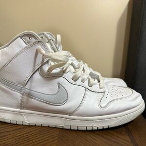 CZ8149-101 Nike Dunk High SP Pure Platinum White High-Top Sneakers Size 14 Shoes